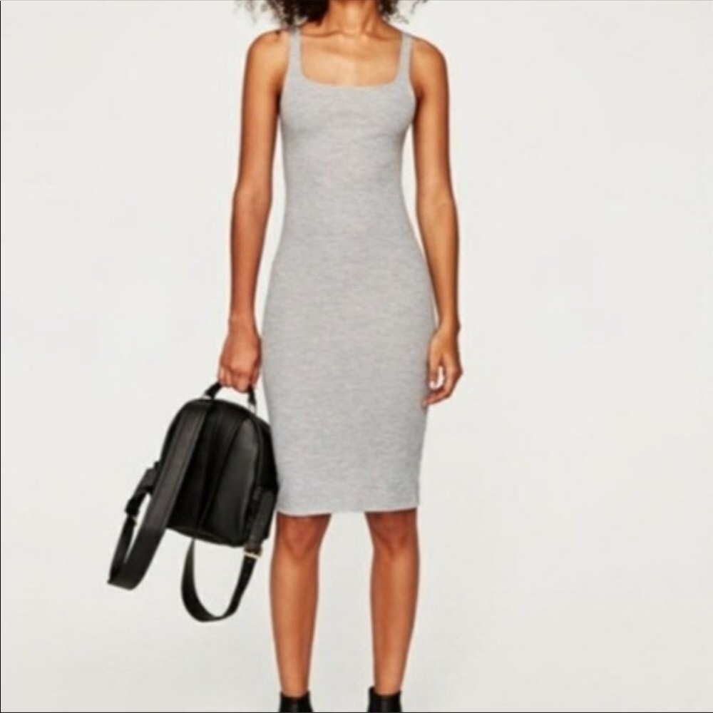 Zara Trafaluc midi, bodycon dress